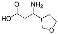 3-amino-3-(tetrahydrofuran-3-yl)propanoic acid 结构式
