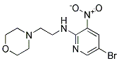 (5-Bromo-3-nitro-pyridin-2-yl)-(2-morpholin-4-yl-ethyl)-amine 结构式