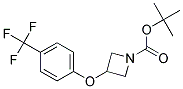 3-(4-Trifluoromethyl-phenoxy)-azetidine-1-carboxylic acid tert-butyl ester 结构式