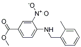 4-(2-Methyl-benzylamino)-3-nitro-benzoic acid methyl ester 结构式