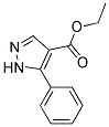 ethyl 5-phenyl-1H-pyrazole-4-carboxylate 结构式