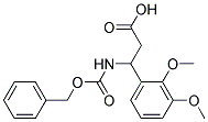 3-{[(benzyloxy)carbonyl]amino}-3-(2,3-dimethoxyphenyl)propanoic acid 结构式