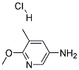 6-甲氧基-5-甲基吡啶-3-胺盐酸盐 结构式