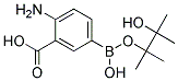 4-AMINO-3-CARBOXYPHENYLBORONIC ACID PINACOL ESTER 结构式