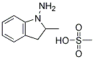 N-AMINO-2-METHYLINDOLINE MESYLATE 结构式