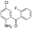 AMINO-5-CHLORO-2'-FLUOROBENZOPHEONE 结构式