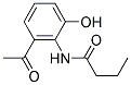 ACETYL BUTYRAMIDOPHENOL 结构式