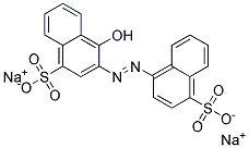 Disodium 4-hydroxy-3-(4-sulfonato-1-naphthylazo)naphthalen-1-sulfonate 结构式