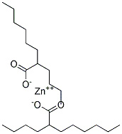 Zinc 2-hexylhexanoate 结构式