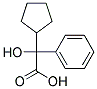 Phenylcyclopentylglycolic acid 结构式