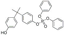 Bisphenol A diphenyl phosphate 结构式