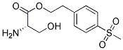 D-p-(Methylsulfonyl)phenethyl serinate 结构式