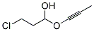 Propyneoxyhydroxychloropropane 结构式