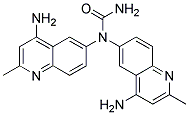 1,3-Bis(amino-2-methyl-6-quinolyl) urea dihydrochloride 结构式