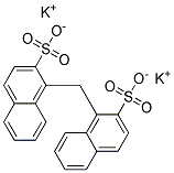 Methylenebis(2-naphthalenesulfonic acid), potassium salt 结构式