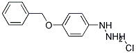 4-苄氧基苯肼盐酸盐 结构式