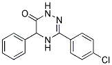 3-(P-CHLOROPHENYL)-5-PHENYL-4,5-DIHYDRO-1,2,4-TRIAZIN-6(1H)-ONE 结构式