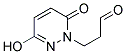 3-(3-HYDROXY-6-OXO-1,6-DIHYDRO-1-PYRIDAZINYL)PROPIONALDEHYDE 结构式