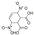 3,6-DINITRO-4-CYCLOHEXENE-1,2-DICARBOXYLICACID 结构式