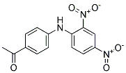 4'-(2,4-DINITROANILINO)ACETOPHENONE 结构式