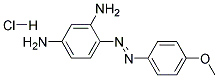 4-(P-METHOXYPHENYLAZO)-M-PHENYLENEDIAMINEHYDROCHLORIDE 结构式