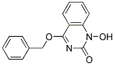 4-BENZYLOXY-1-HYDROXY-2(1H)-QUINAZOLINONE 结构式