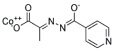 COBALT(II)2-((HYDROXY(4-PYRIDYL)METHYLENE)HYDRAZONO)PROPIONATE 结构式