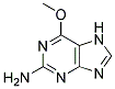6-METHOXY-2-PURINAMINE 结构式