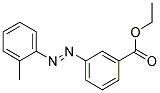Ethyl2'-methylazobenzene-3-carboxylate 结构式