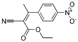 ETHYL(Z)-A-CYANO-B-METHYL-4-NITROCINNAMATE 结构式