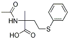 N-ACETYL-2-METHYL-S-PHENYL-DL-HOMOCYSTEINE 结构式