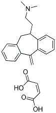 N,N-DIMETHYL-5-METHYLENE-10,11-DIHYDRO-5H-DIBENZO(A,D)CYCLOHEPTENE-10-ETHYLAMINEMALEATE 结构式