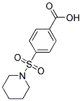 P-(PIPERIDINOSULFONYL)BENZOICACID 结构式