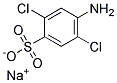 SODIUM4-AMINO-2,5-DICHLOROBENZENESULFONATE 结构式