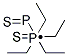 TETRAETHYLDIPHOSPHANE1,2-DISULFIDE 结构式