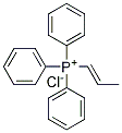 TRANS-TRIPHENYL(1-PROPENYL)PHOSPHONIUMCHLORIDE 结构式