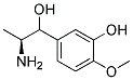 DL--(3-Hydroxy-4-methoxyphenyl)alaninol 结构式