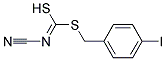 (4-Iodophenyl)methylcyanocarbonimidodithioate 结构式