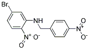 (5-Bromo-2-nitro-phenyl)-(4-nitro-benzyl)-amine 结构式