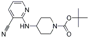 tert-butyl 4-[(3-cyanopyridin-2-yl)amino]piperidine-1-carboxylate 结构式