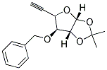 (3aR,6S,6aR)-6-(benzyloxy)-5-ethynyl-2,2-dimethyltetrahydrofuro[2,3-d][1,3]dioxole 结构式