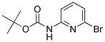 tert-butyl (6-bromopyridin-2-yl)carbamate 结构式