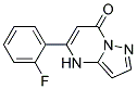 5-(2-fluorophenyl)pyrazolo[1,5-a]pyrimidin-7(4H)-one 结构式