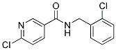6-Chloro-N-(2-chloro-benzyl)-nicotinamide 结构式