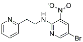 (5-Bromo-3-nitro-pyridin-2-yl)-(2-pyridin-2-yl-ethyl)-amine 结构式