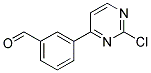 3-(2-Chloro-pyrimidin-4-yl)-benzaldehyde 结构式