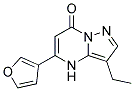 3-ethyl-5-furan-3-ylpyrazolo[1,5-a]pyrimidin-7(4H)-one 结构式