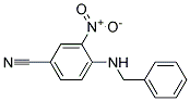 4-Benzylamino-3-nitro-benzonitrile 结构式