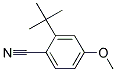 2-tert-butyl-4-methoxybenzonitrile 结构式