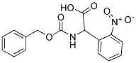 {[(benzyloxy)carbonyl]amino}(2-nitrophenyl)acetic acid 结构式